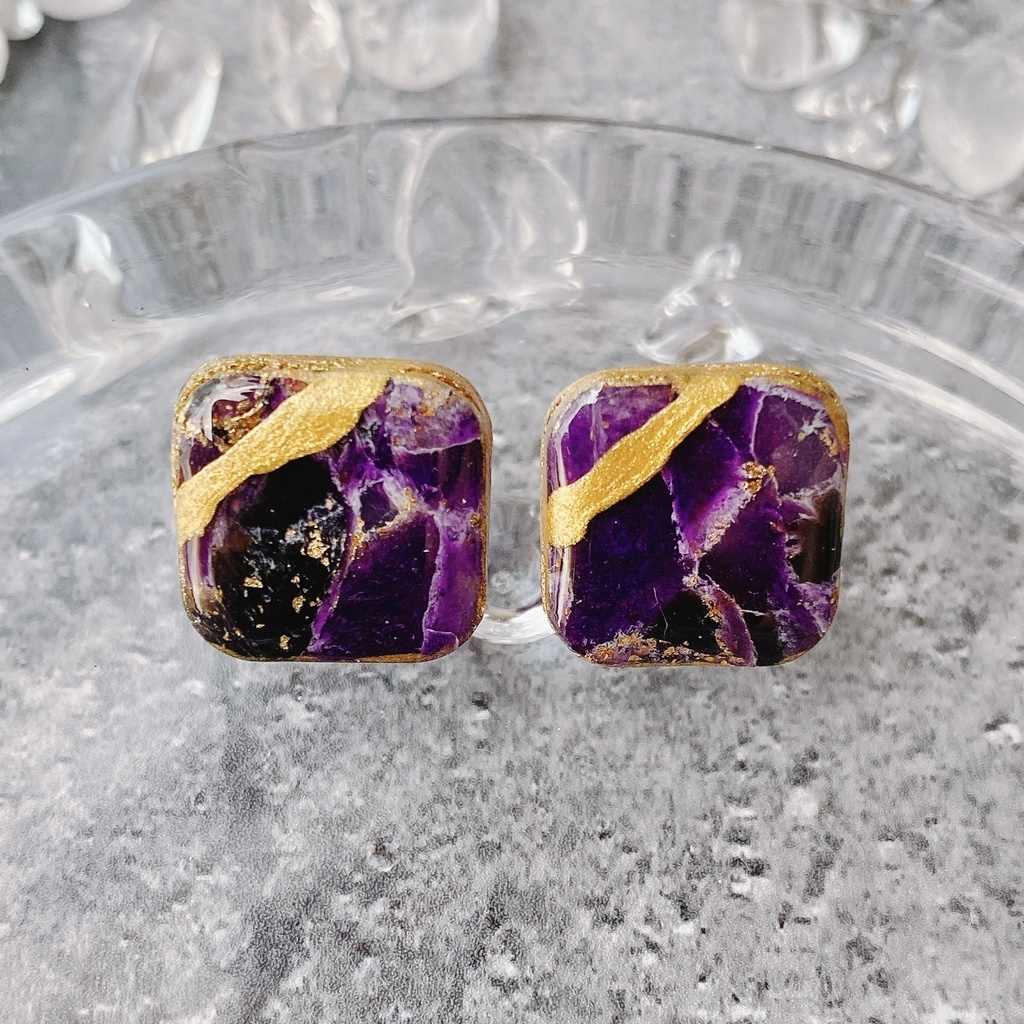 【刀剣乱舞】へし切長谷部 イメージ ピアス 小さめ