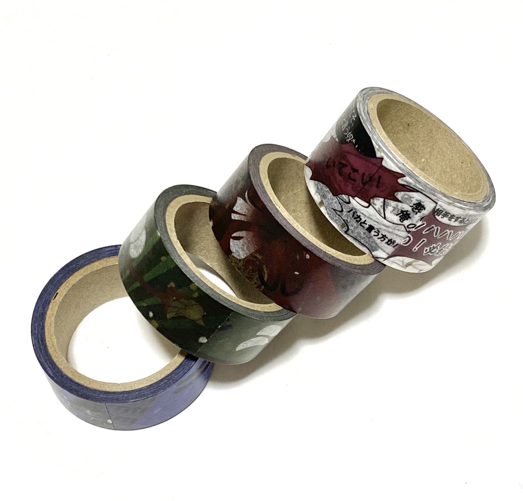 【刀剣乱舞】古備前 大包平 鶯丸 八丁念仏 イメージ マスキングテープ (各1個ずつ購入可能)