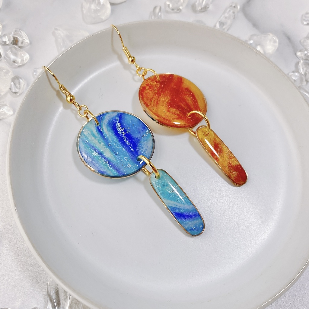 【ヒロアカ】轟焦凍 イメージ ピアス 大きめ