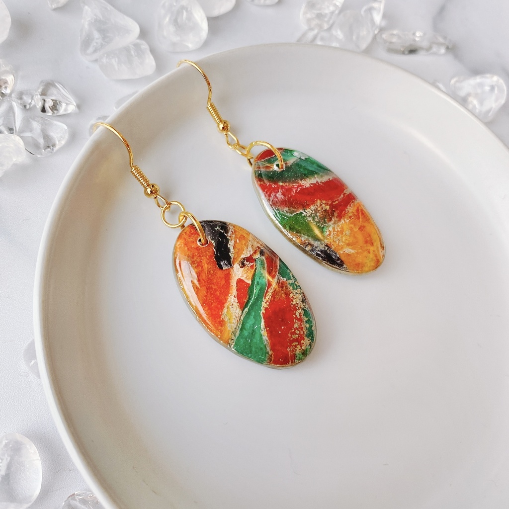 【ヒロアカ】勝出 イメージ ピアス 大きめ