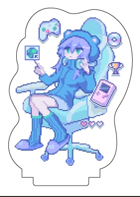 アクリルスタンド　ゲーミング