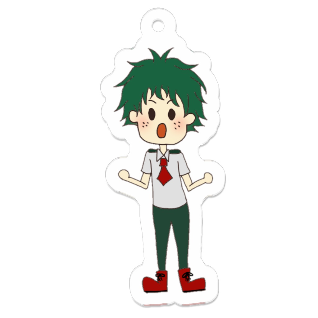 緑谷出久デフォルトアクリルキーホルダー