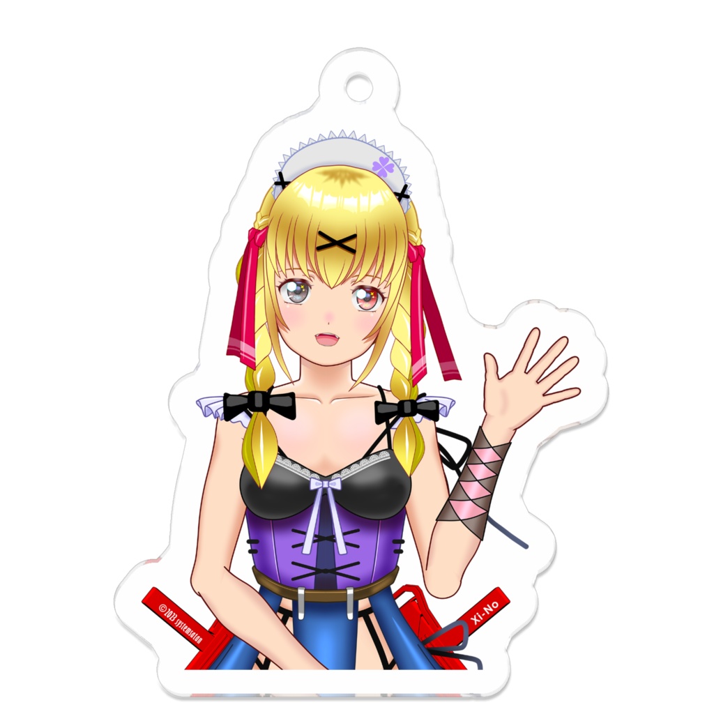 オリキャラ「シノ」 Xi-No アクリルキーホルダーA