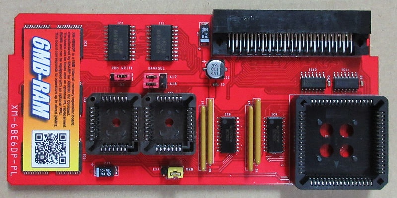 XM-6BE6DP-PL（X68000 ComactXVI専用内蔵6Mバイトメモリ）