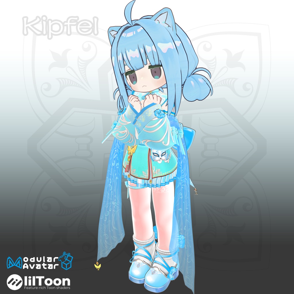 【18アバター対応】🦊Fox Demon Face🦊