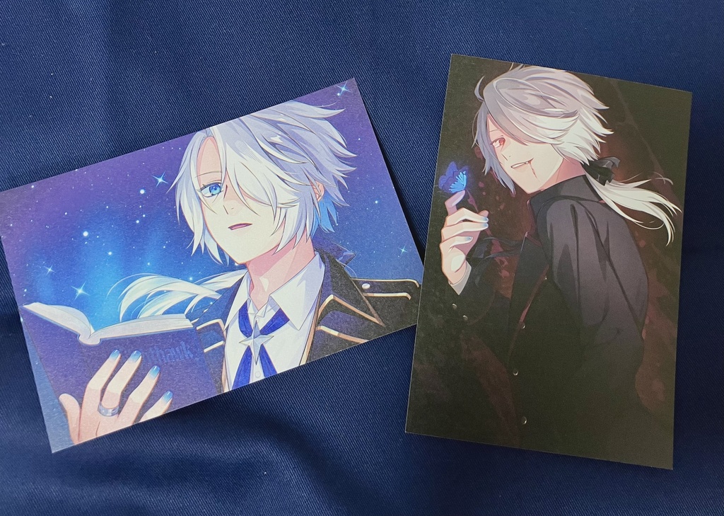 ポストカード【①よだかの星/②Mather】