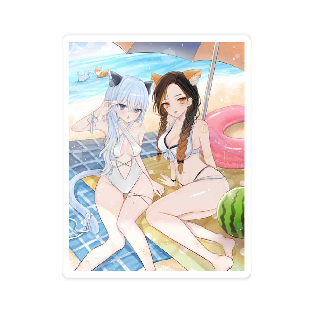 ✦ 水着衣装ver. ステッカー ✦