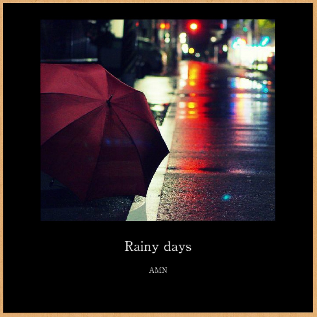 写真集「Rainy days」