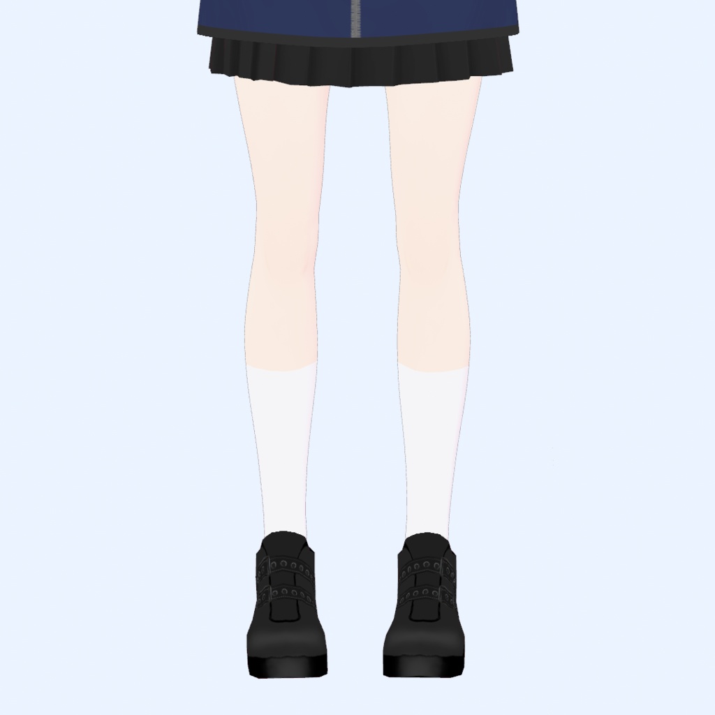 【VRoid】ソックスセット/靴下/ニーハイ