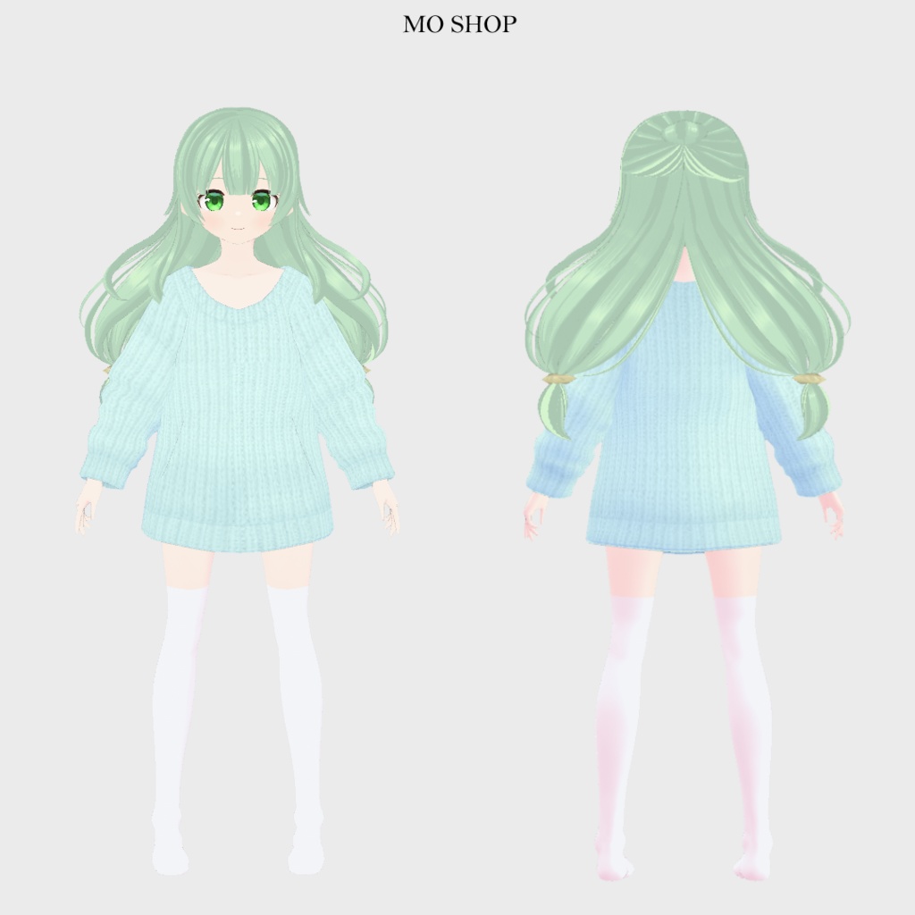 【VRoid】ダボセーター 5色セット