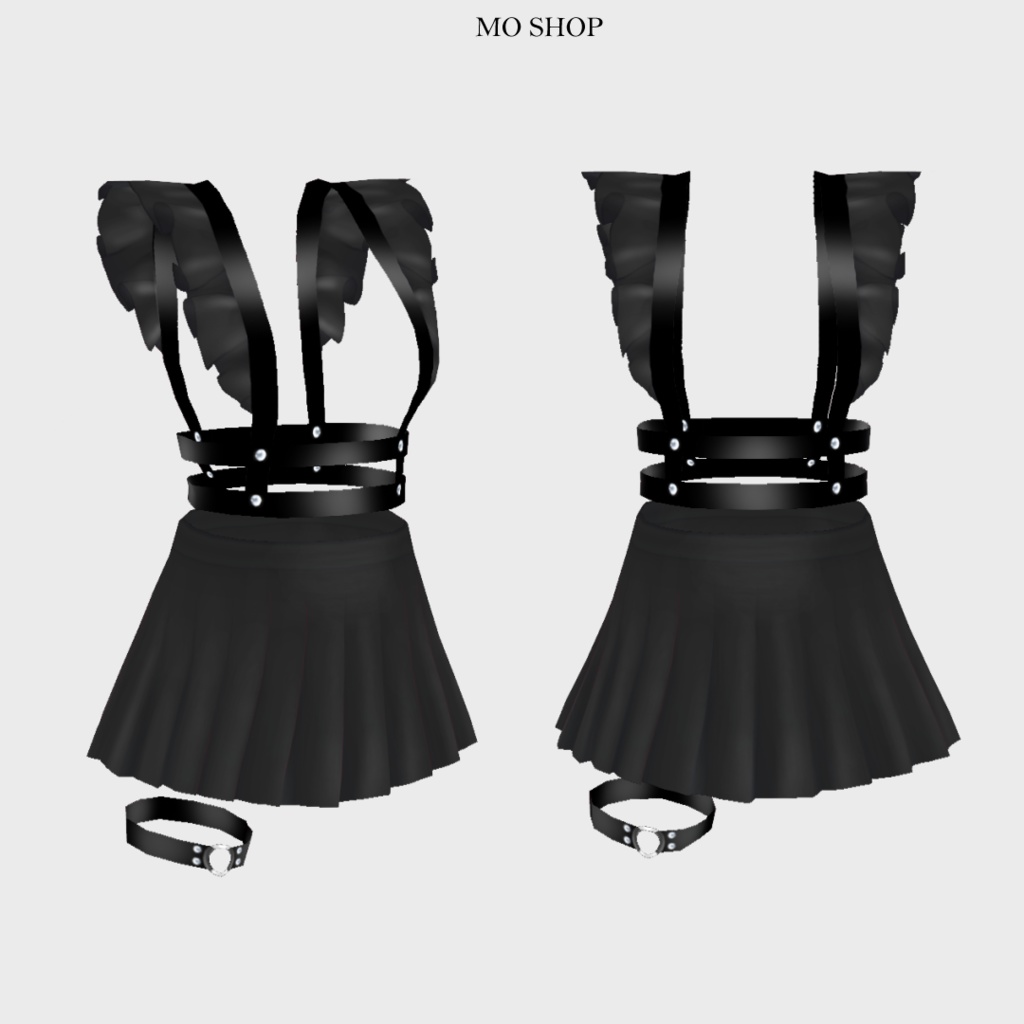 【VRoid】サイバースーツセット