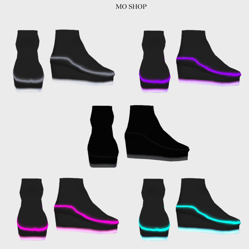 【VRoid】サイバースーツセット