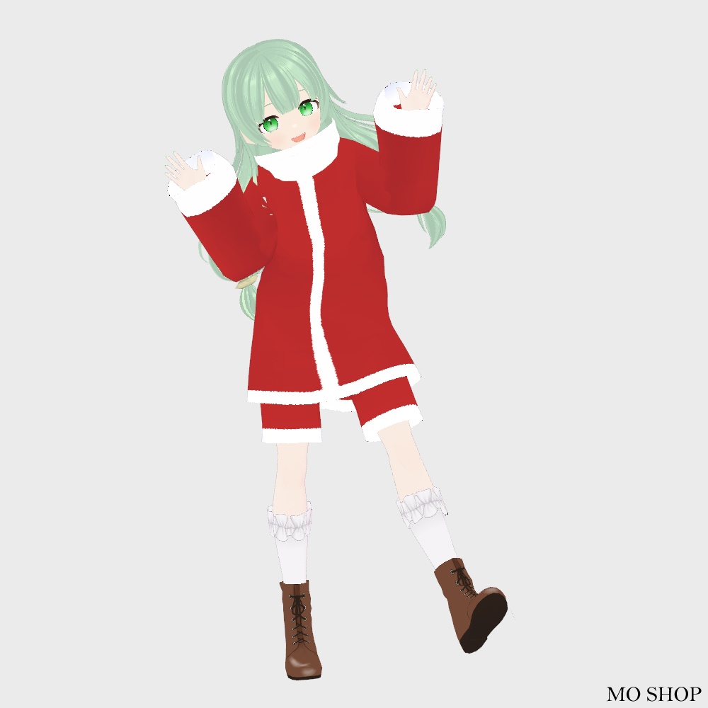 【VRoid】クリスマス衣装 サンタコート&ズボン