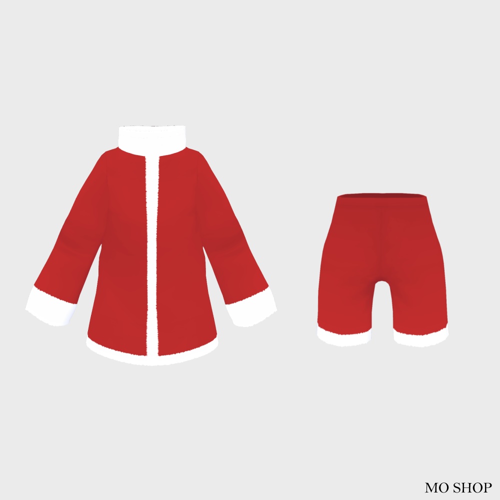 【VRoid】クリスマス衣装 サンタコート&ズボン