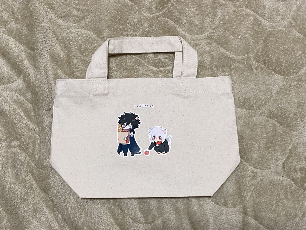 荼死にゃんズランチトートバッグ
