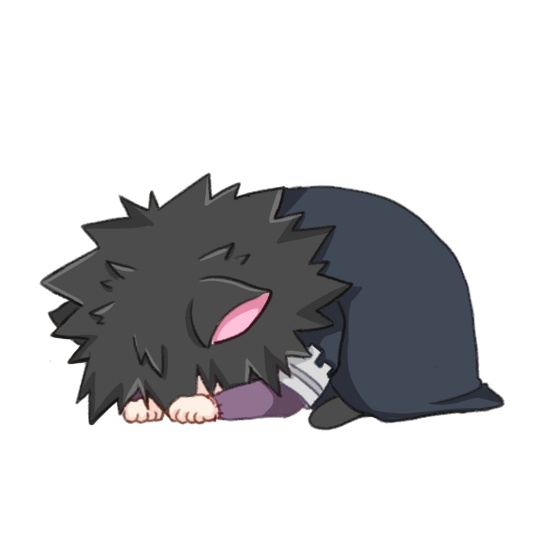 荼死にゃんズフェルトステッカー