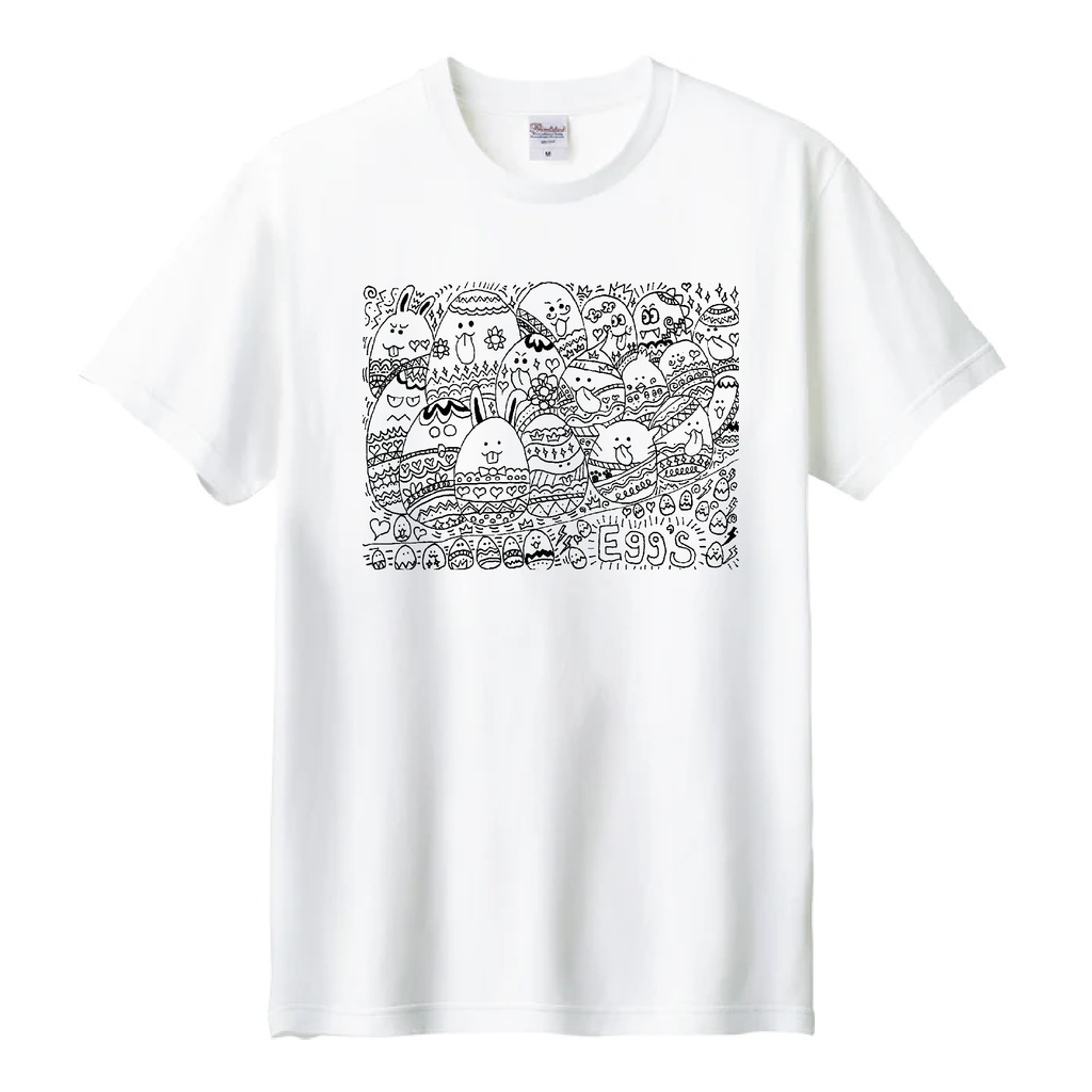 神納セイガ デザイン Egg Tシャツ・古代文明 Tシャツ