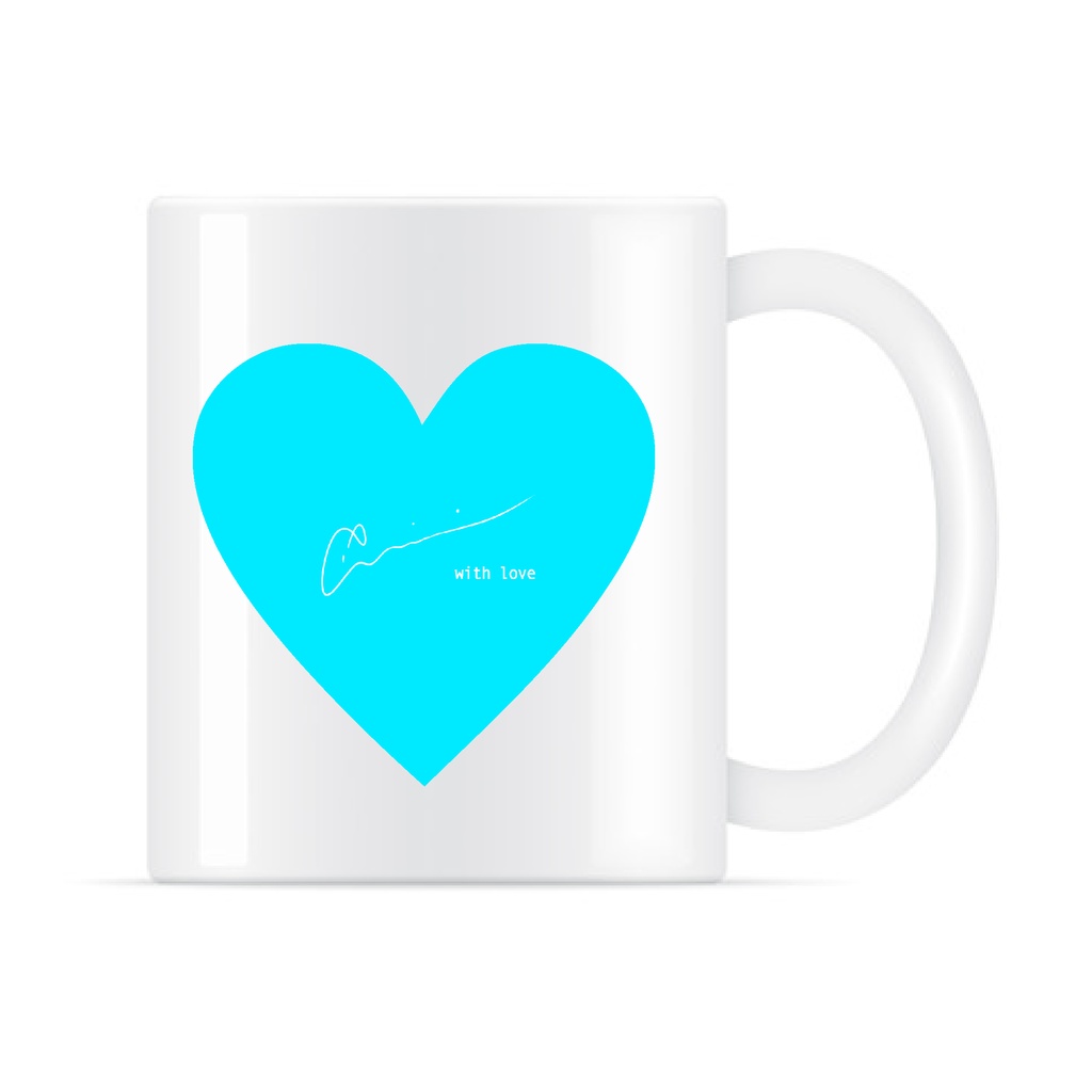 海深シイラ マグカップ「umimi with love」