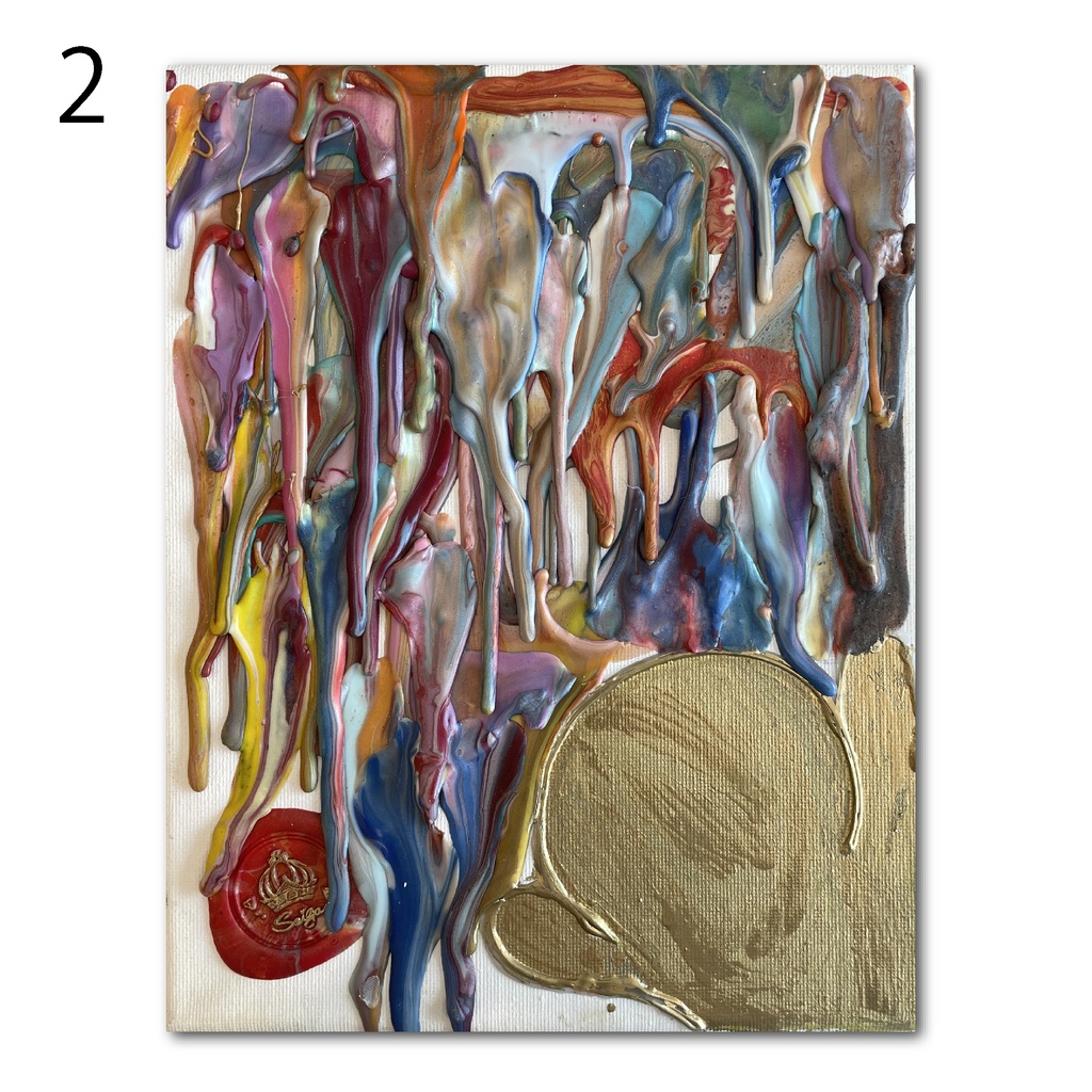 神納セイガ『もちヒューマンたちの宴』個展作品②