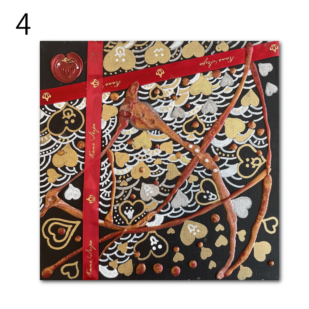 神納セイガ『もちヒューマンたちの宴』個展作品②