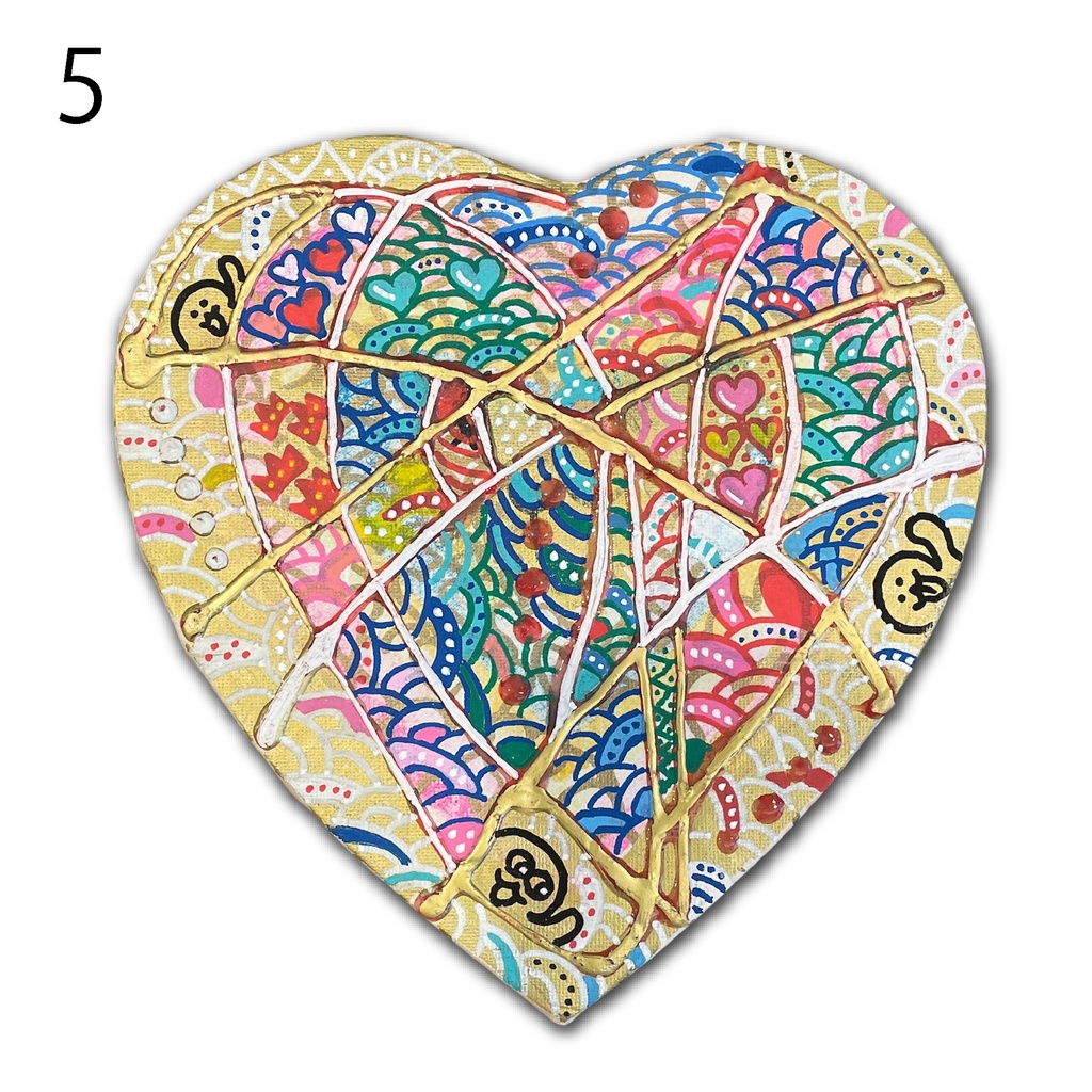 神納セイガ『もちヒューマンたちの宴』個展作品②