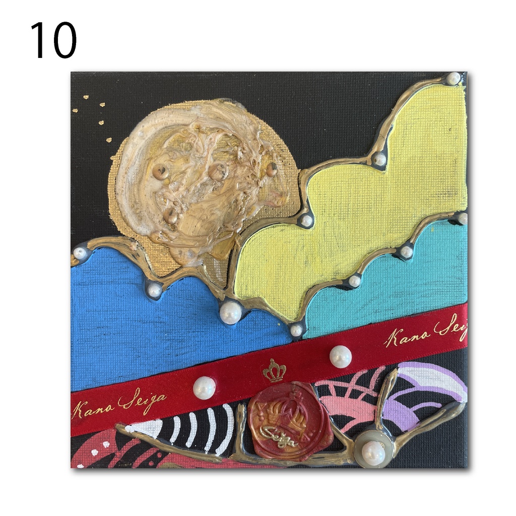 神納セイガ『もちヒューマンたちの宴』個展作品②