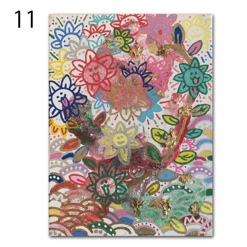 神納セイガ『もちヒューマンたちの宴』個展作品②