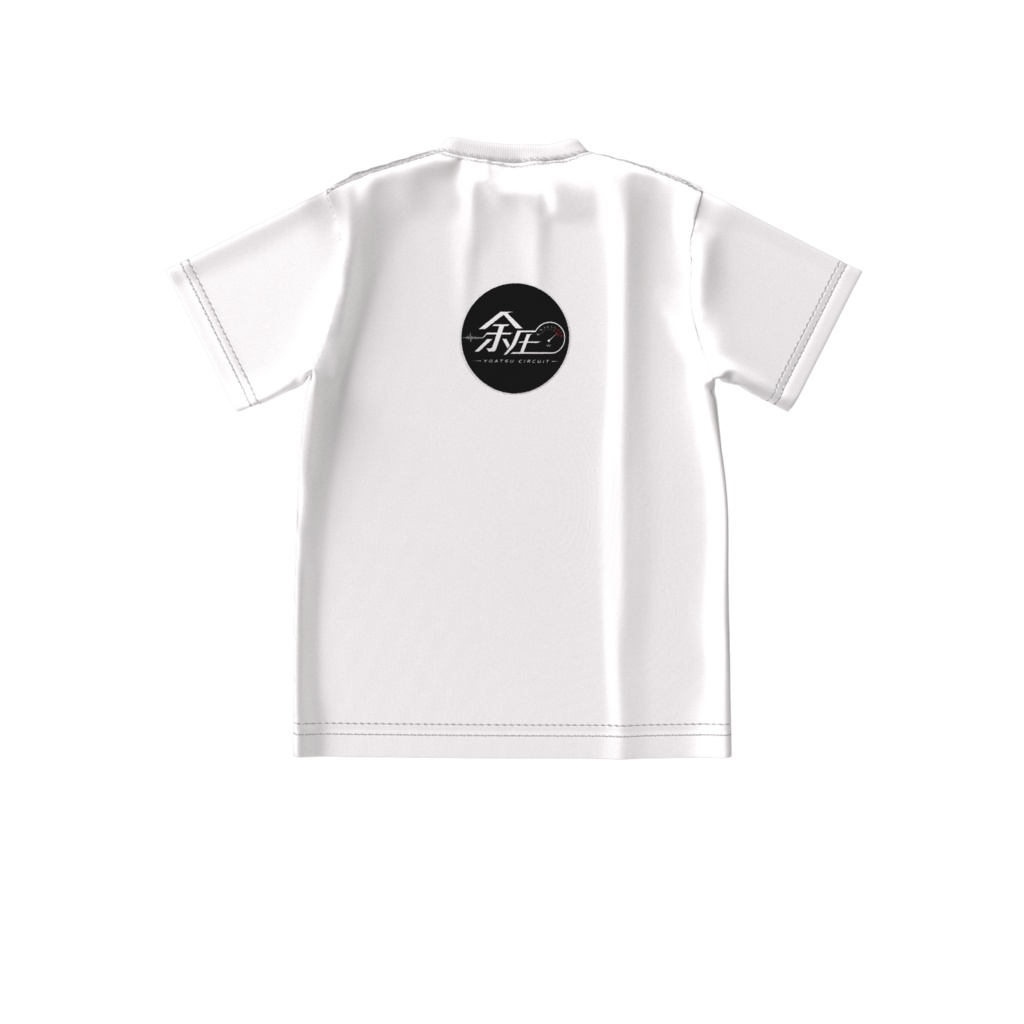 ビッグシルエットTシャツ 余圧 両面プリント