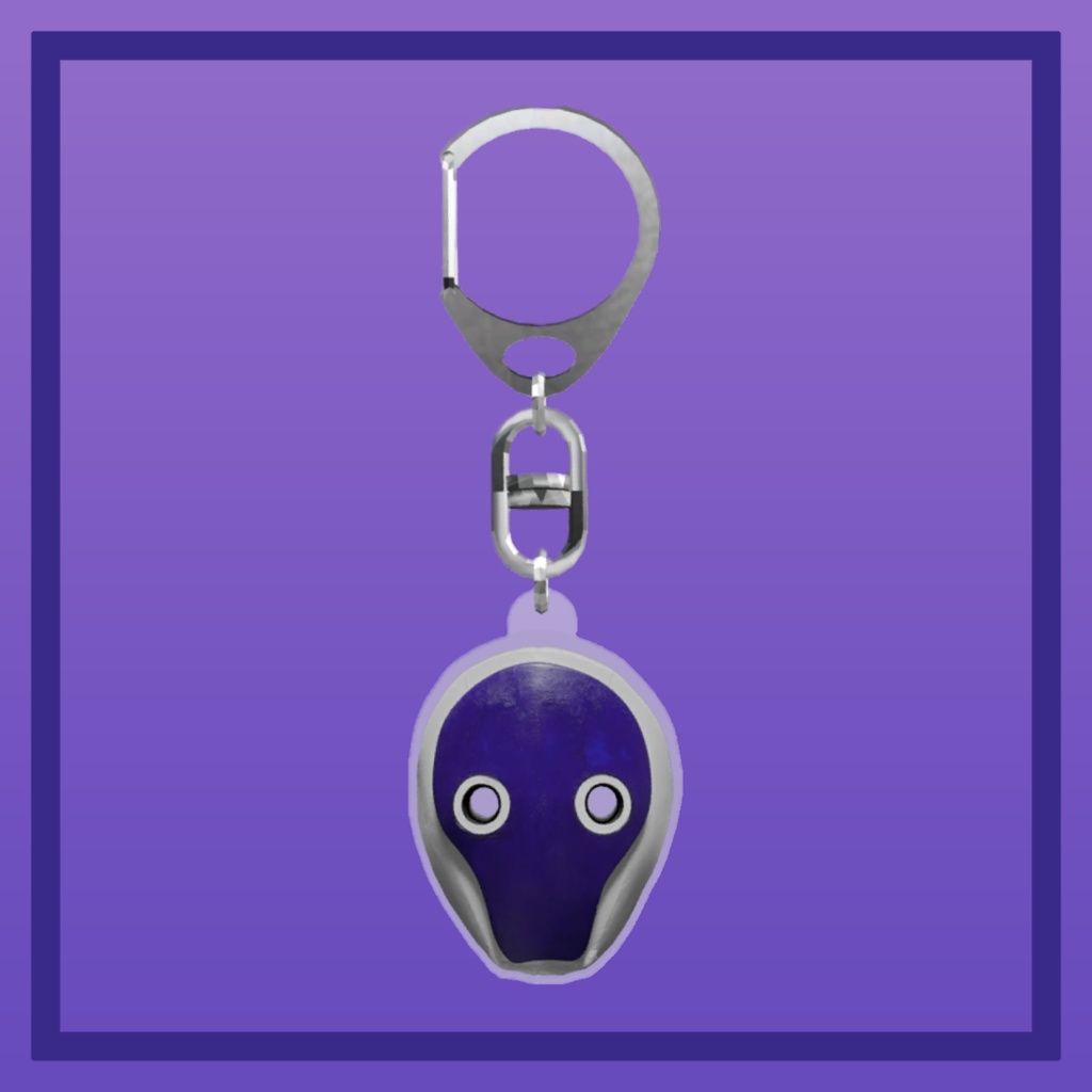 ジャージィーのお面(アクキー)【VRChat想定】