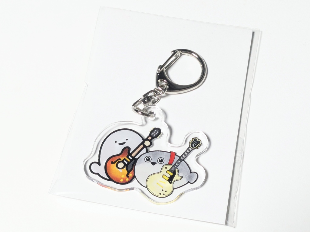 【まめぴす&ばすぴす】対バンアクリルキーホルダー