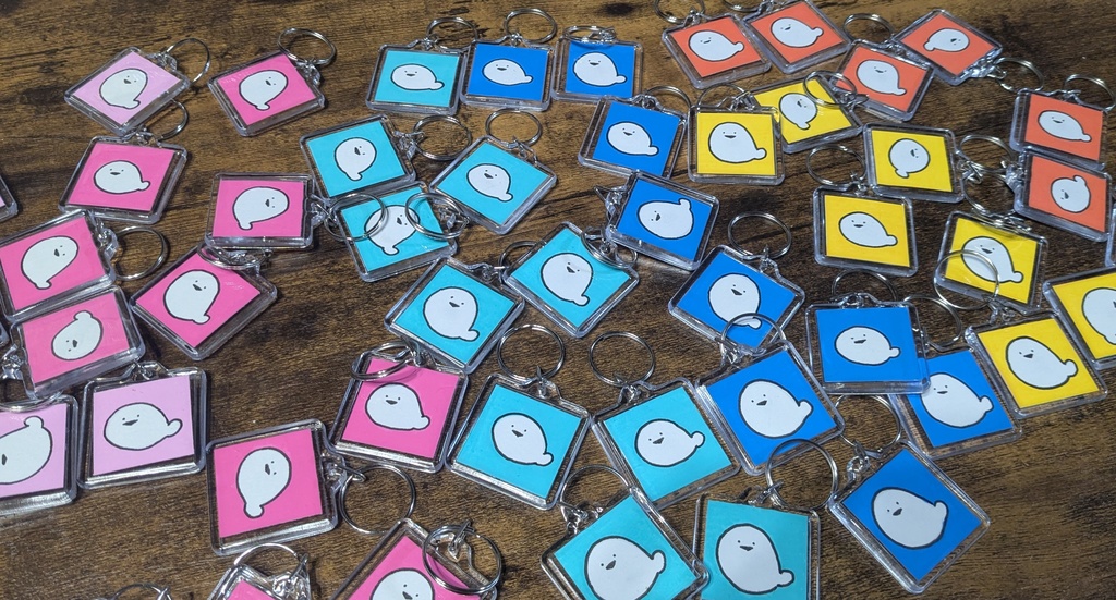 ゆる原画キーホルダー