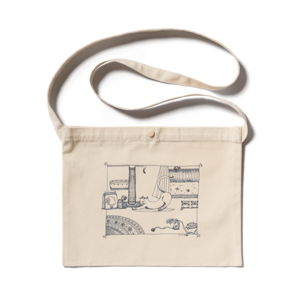 のびねこサコッシュ