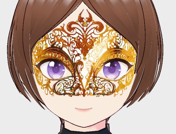 Mask for disguise (Golden & Dark)