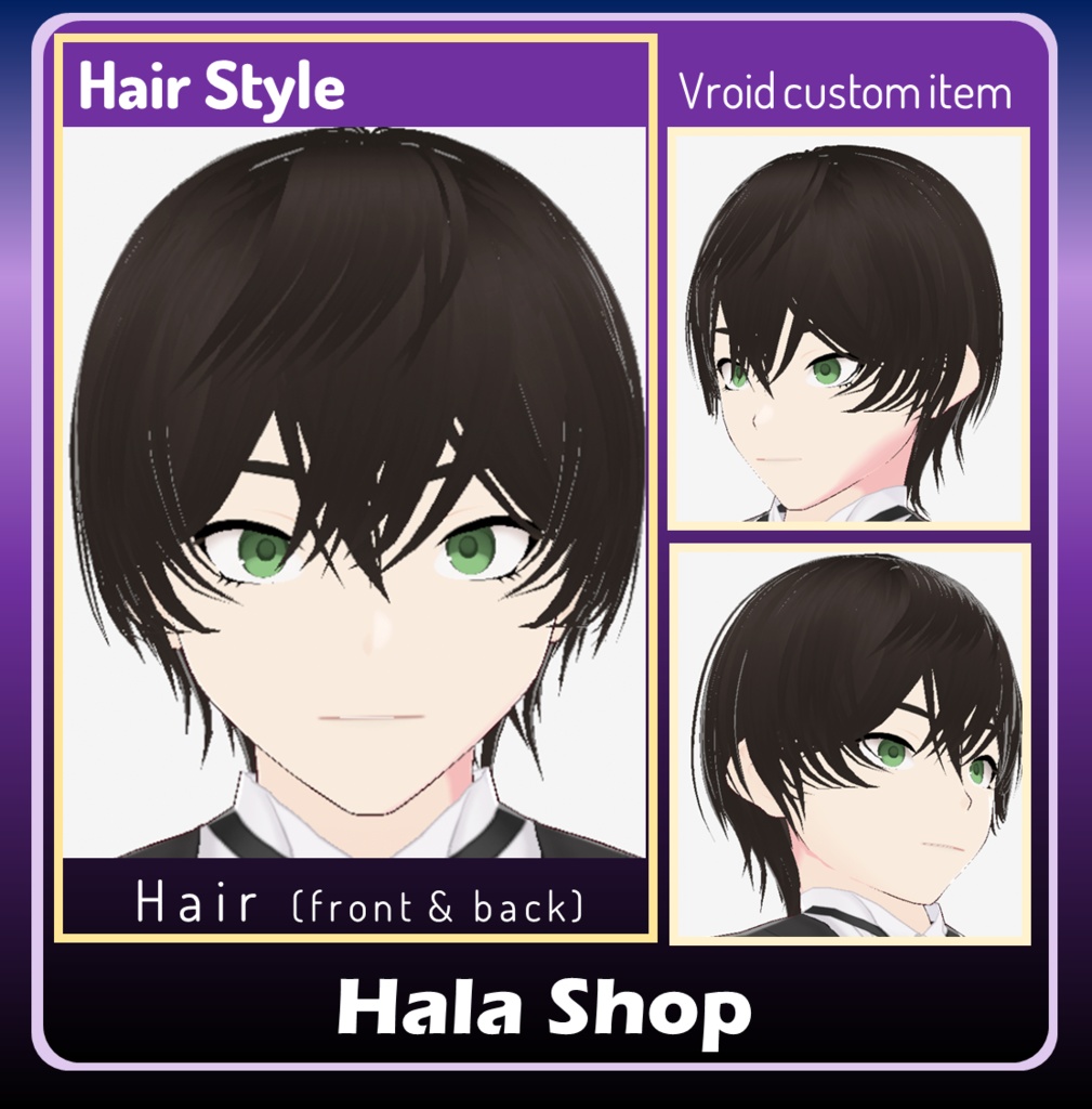 Hair Style (front & back)