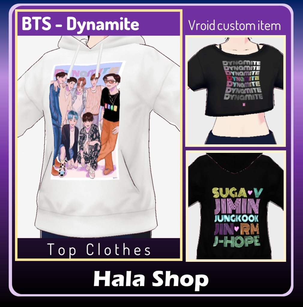 BTS - Dynamite Top Collection