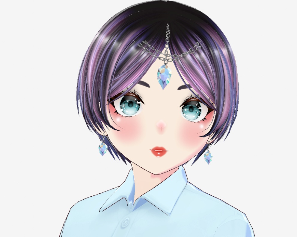 Palestinian Hijab Style (2 Ver.) & Face