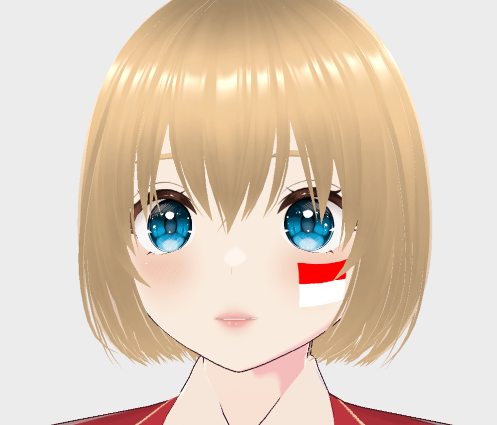 Indonesian flag (4 Ver.)