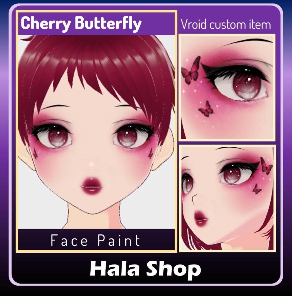 Cherry Butterfly Make up 2 Ver.