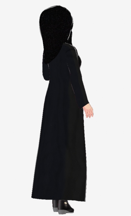 Black Abaya & Niqab Collection