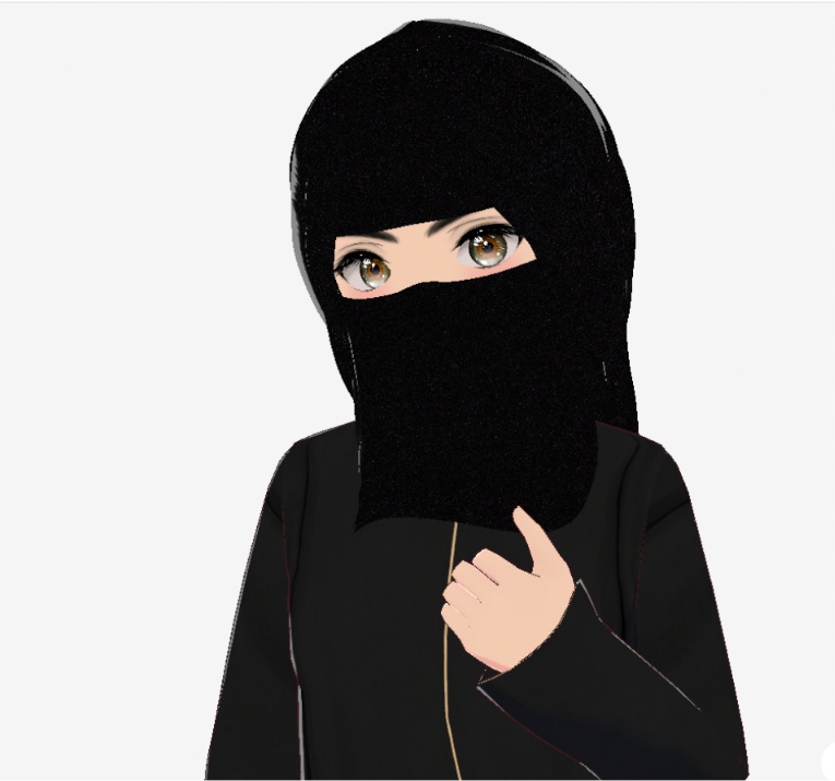 Black Abaya & Niqab Collection