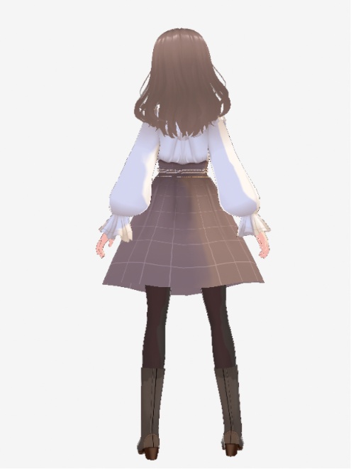 Luna's outfit & Character Vroid