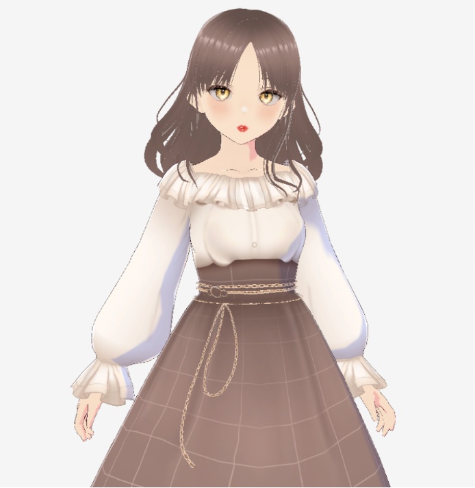 Luna's outfit & Character Vroid
