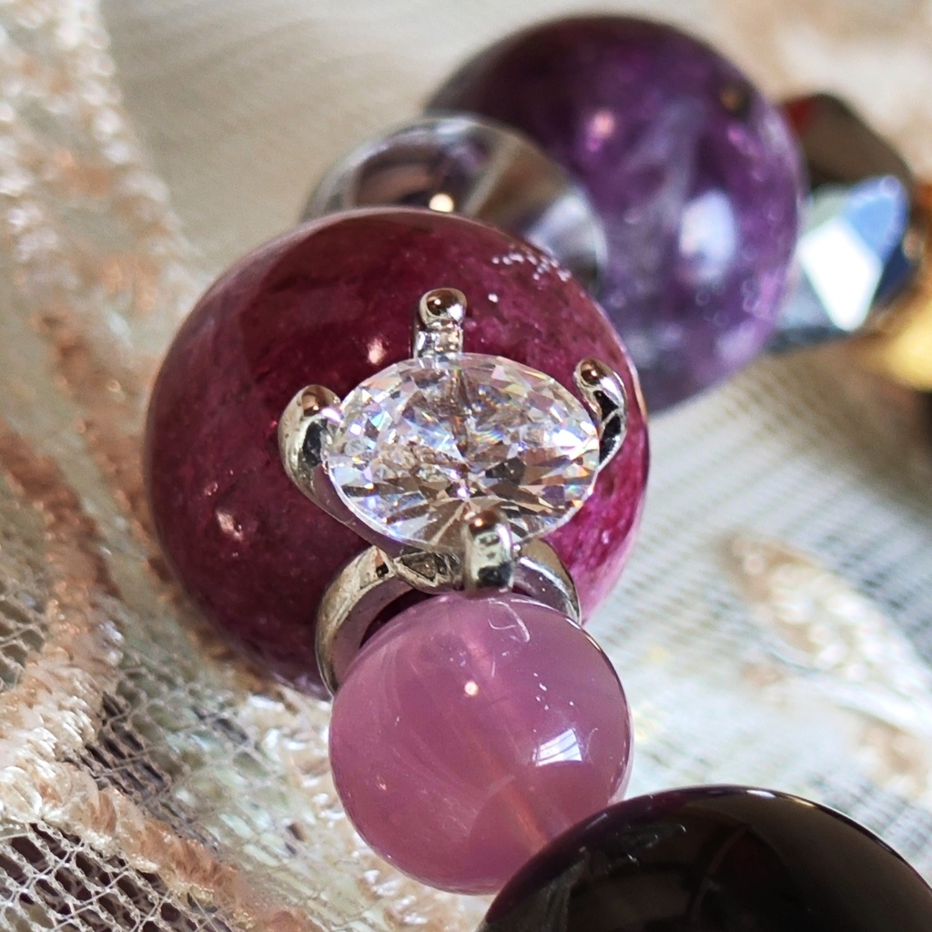 ✦ユリレイ/ウェディングブレスレット/天然石イメージアクセサリー