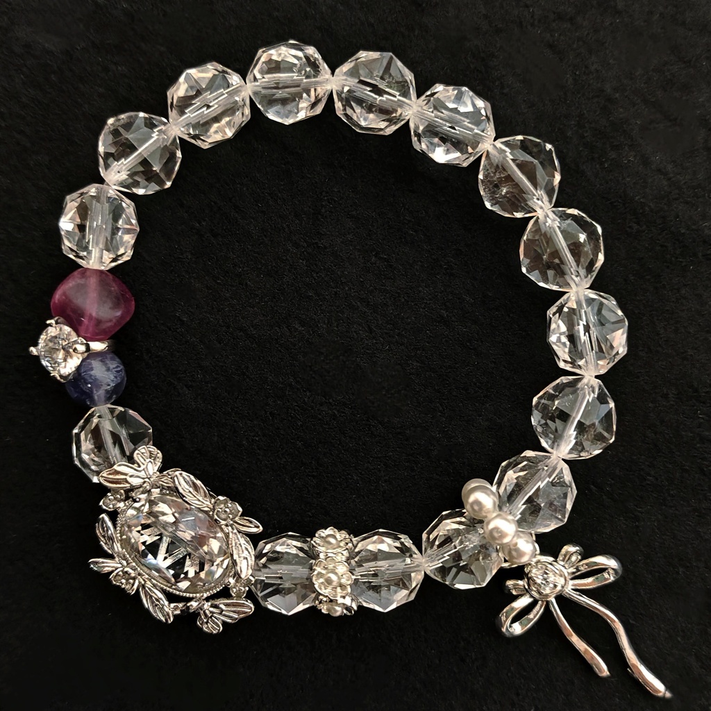 ✦ユリレイ/数量限定/ホワイトウェディングver./天然石イメージアクセサリー