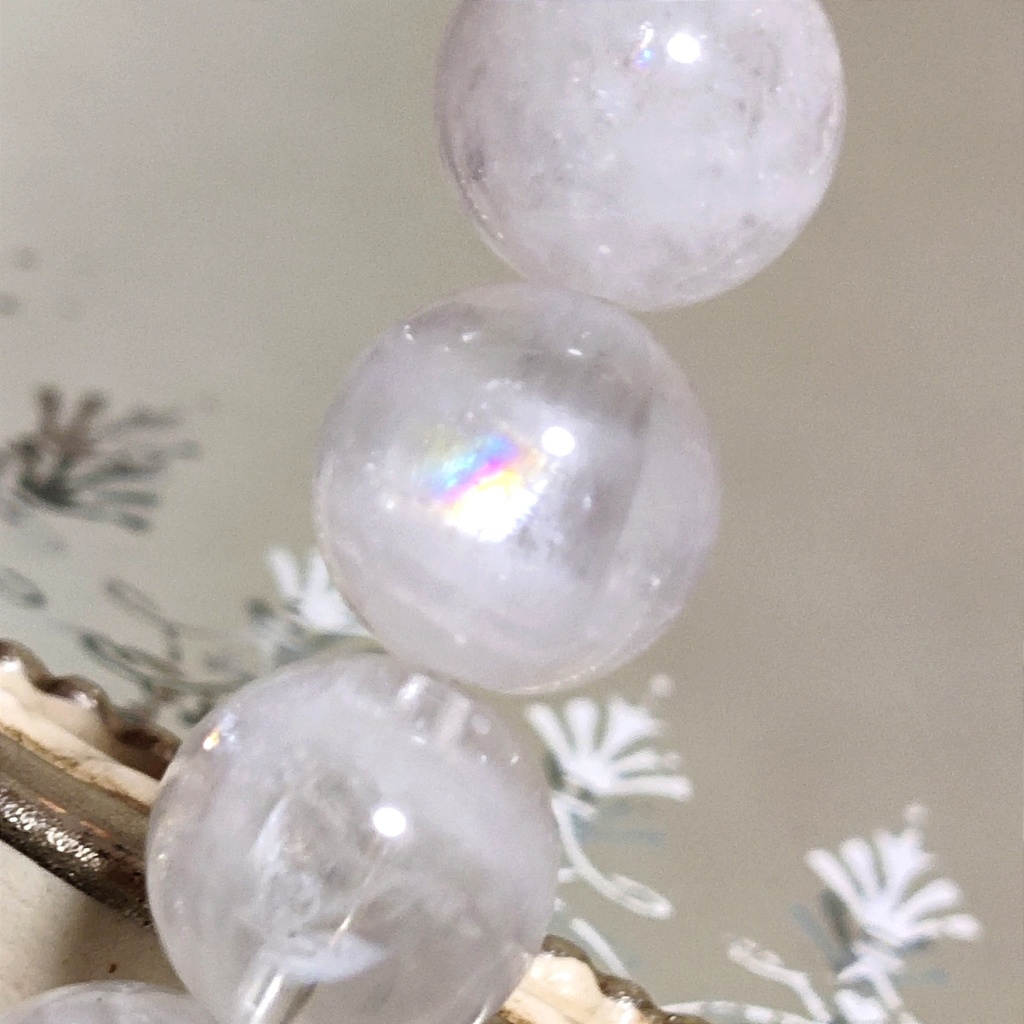 ✦ユリレイ/数量限定/ホワイトウェディングver./天然石イメージアクセサリー