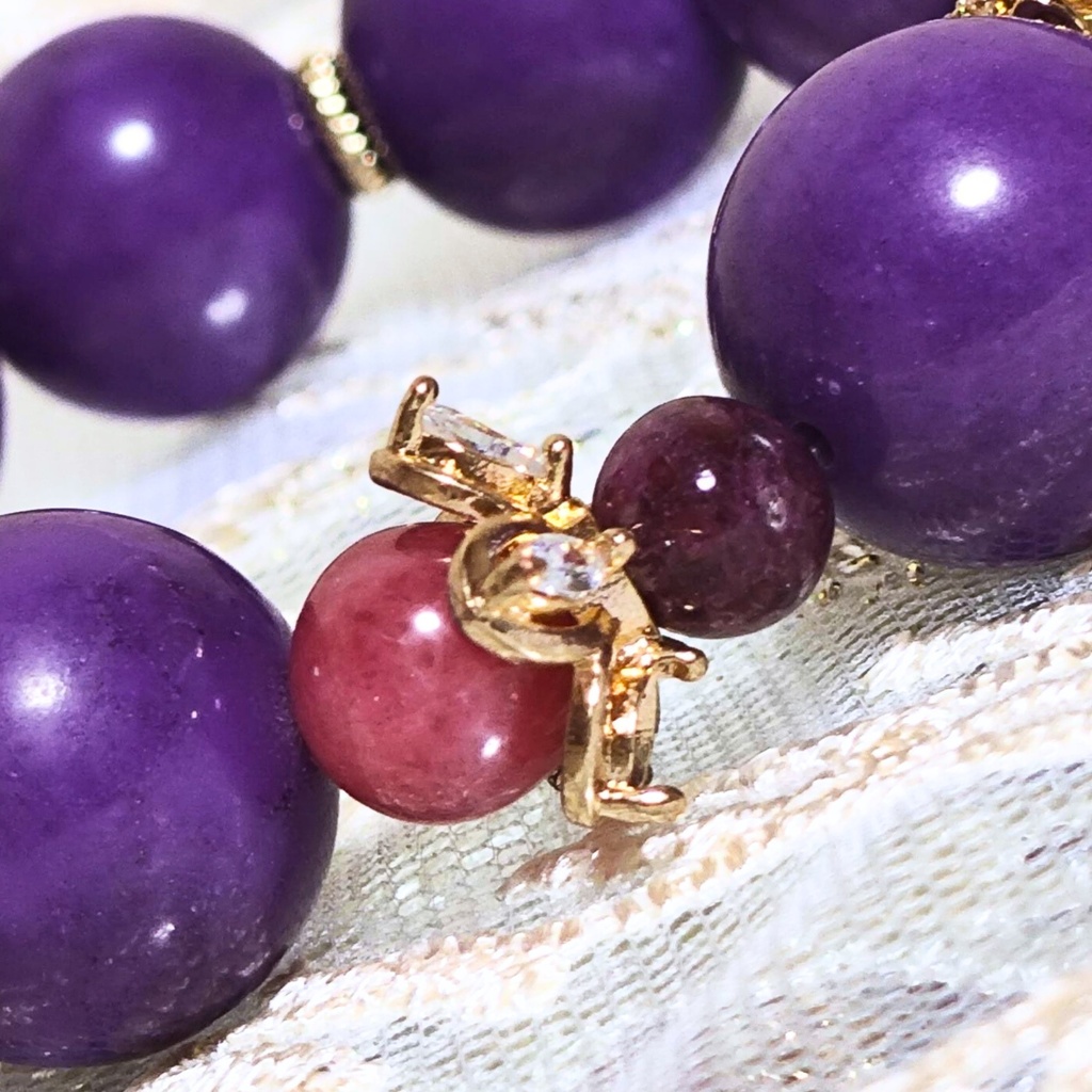 ✦テイルズ✦レイヴン✦天然石ブレスレット✦イメージアクセサリー✦