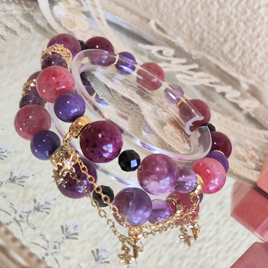 ✦テイルズ✦レイヴン✦天然石ブレスレット✦イメージアクセサリー✦