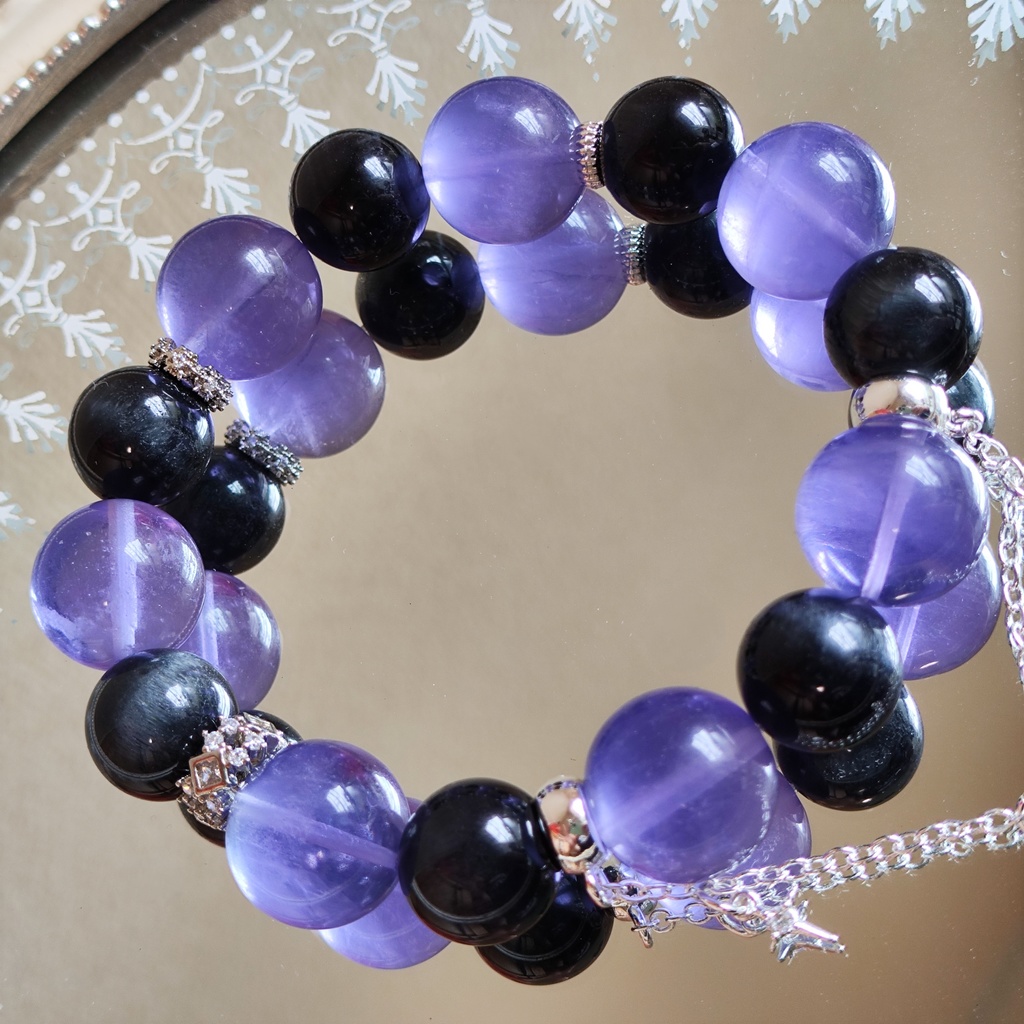 ✦テイルズ✦ユーリ・ローウェル✦天然石ブレスレット✦イメージアクセサリー✦