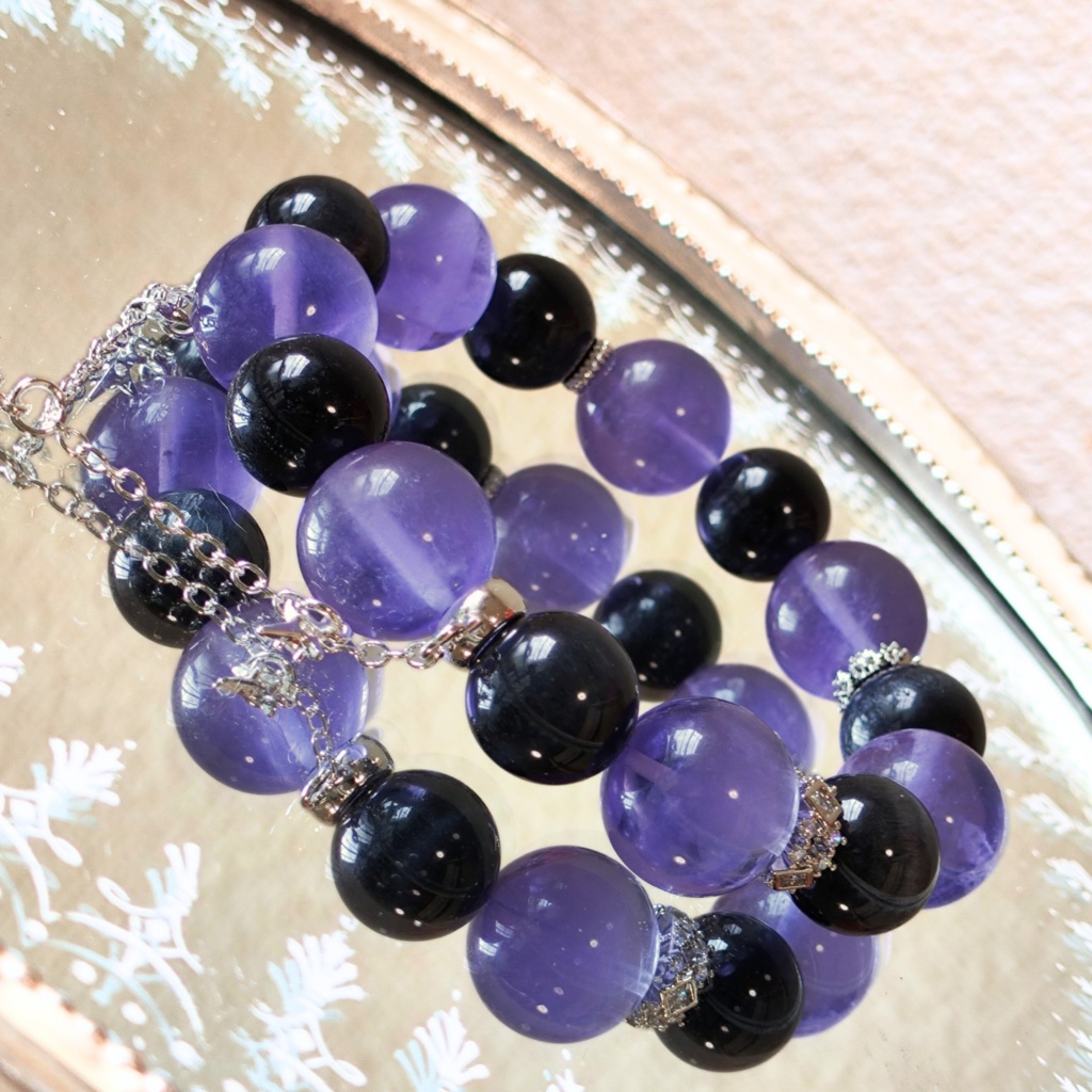 ✦テイルズ✦ユーリ・ローウェル✦天然石ブレスレット✦イメージアクセサリー✦