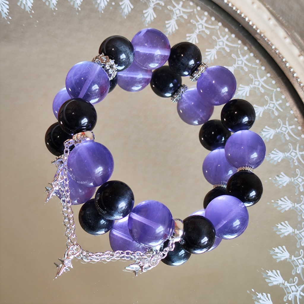 ✦テイルズ✦ユーリ・ローウェル✦天然石ブレスレット✦イメージアクセサリー✦